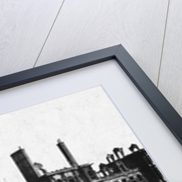 Damaged Hotel de Ville by Anonymous
