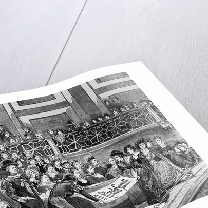 Suffragette Meeting in London by Anonymous
