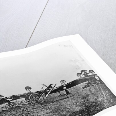 Fowler Steam Ploughing Tackle by Anonymous