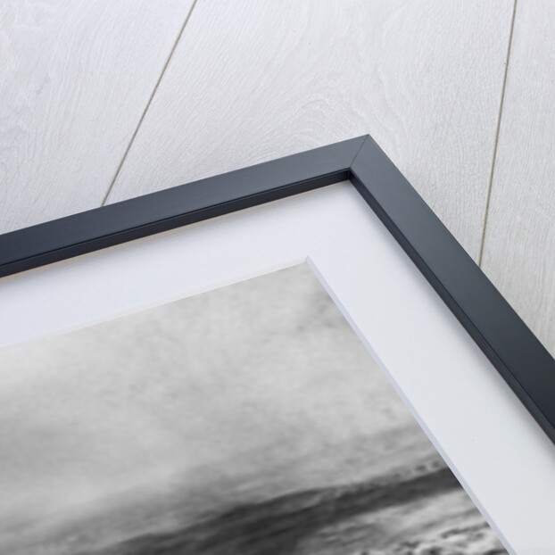 Oil Rig in Stormy Sea by Anonymous
