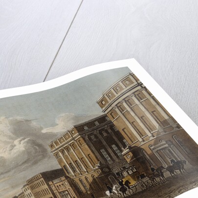 Engraving of Oxford Street in London by Anonymous