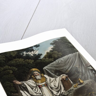 An Arch Druid in His Judicial Habit by Robert Havell