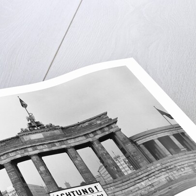 Brandenburg Gate, Berlin, 1966 by Anonymous
