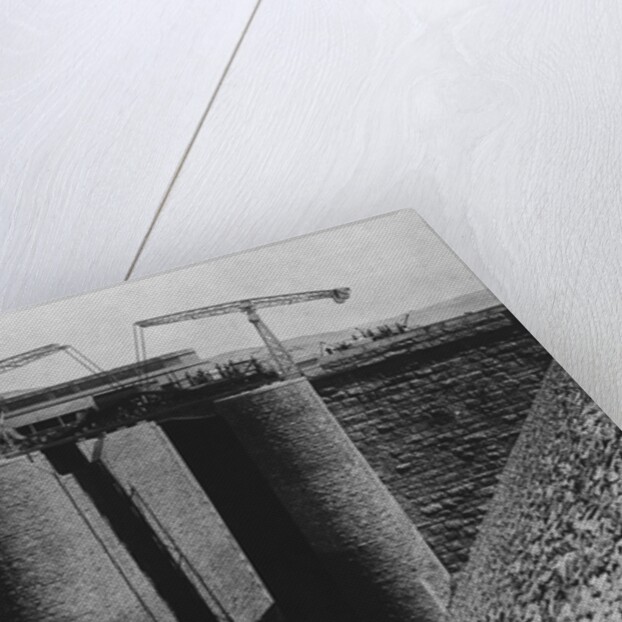 Aswan Dam Locks Under Construction by Anonymous