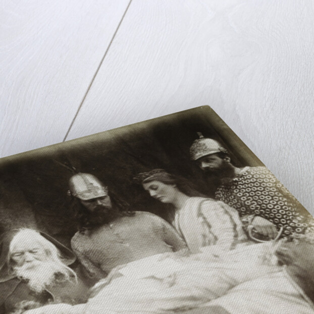 Lancelot and Elaine by Julia Margaret Cameron