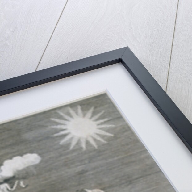 18th-Century Engraving of Sculpture on an Ancient Mausoleum at Persepolis by Anonymous