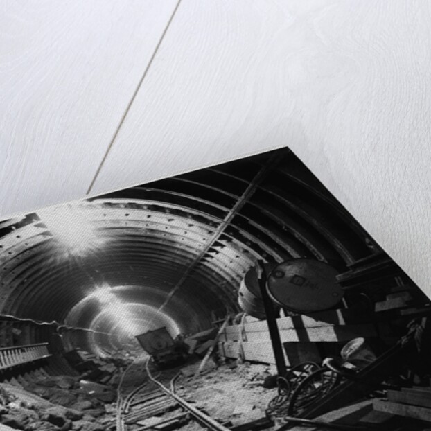 Subway Tunnel Under Oxford Circus by Anonymous