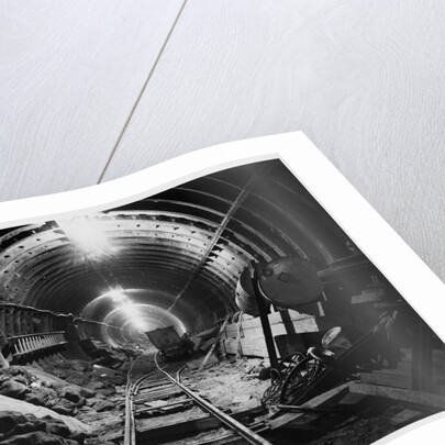 Subway Tunnel Under Oxford Circus by Anonymous