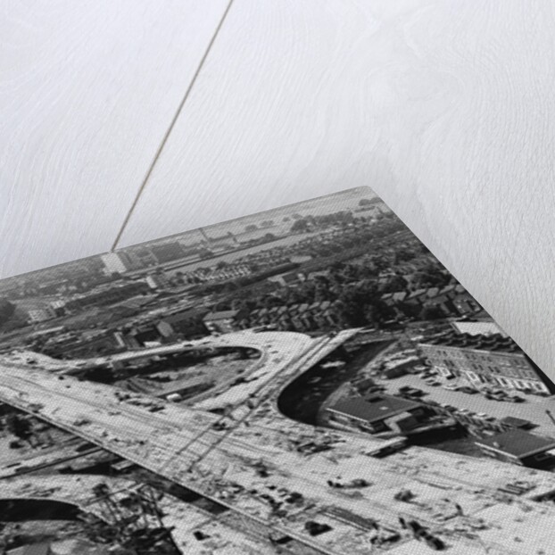 Highway Overpass Under Construction by Anonymous