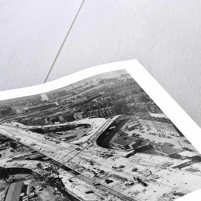 Highway Overpass Under Construction by Anonymous