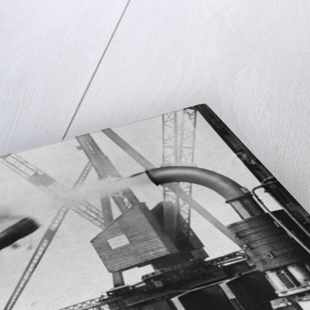 Rotinoff Caisson Machine at Work by Anonymous