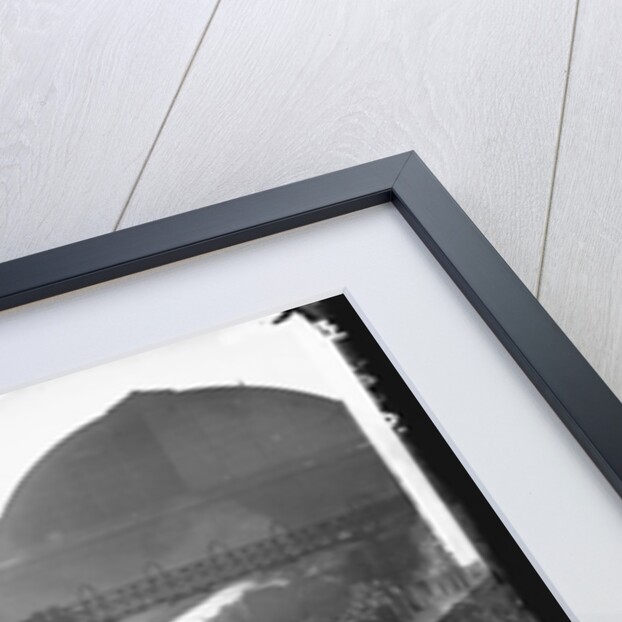 Silver Link Train Leaves King's Cross Station by Anonymous