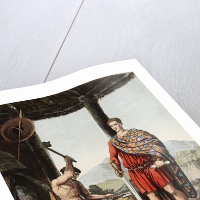 A Romanised Briton and a Feryllt by Robert Havell