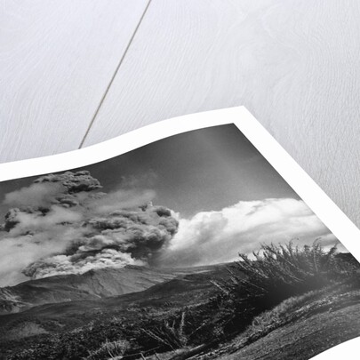 Sakurajima Erupts by Anonymous