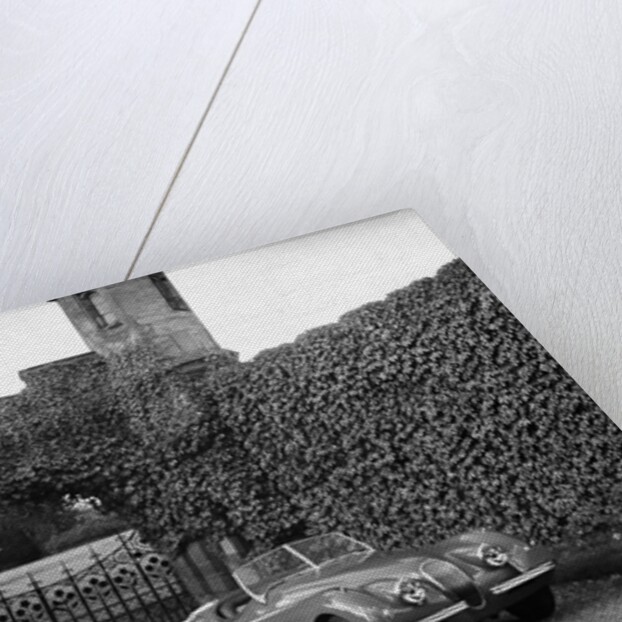 Jaguar XK120 Sports Car by Anonymous