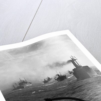 Naval Convoy in North Sea, 1942 by Anonymous