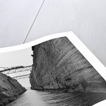 Corinth Canal by Anonymous