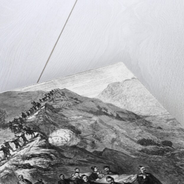 Evacuating the Wounded Through the Shipka Pass by Anonymous