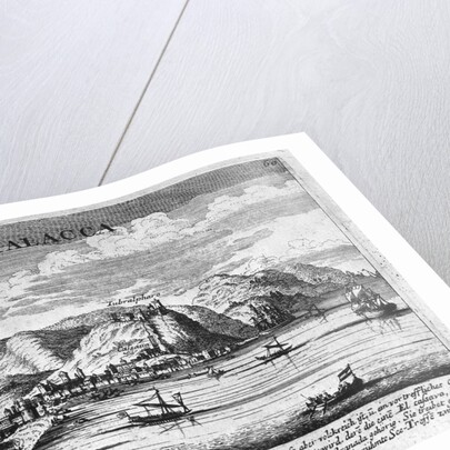 View Of Malaga By Bodenehr, 1740. by Anonymous