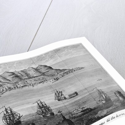Artistic View of Gibraltar by Anonymous