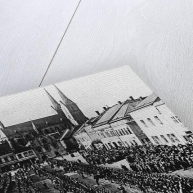 Austro-Hungarian Troops in Formation by Anonymous