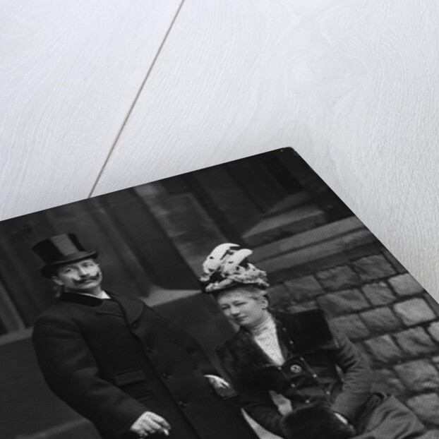 Kaiser Wilhelm and Wife in England by Anonymous