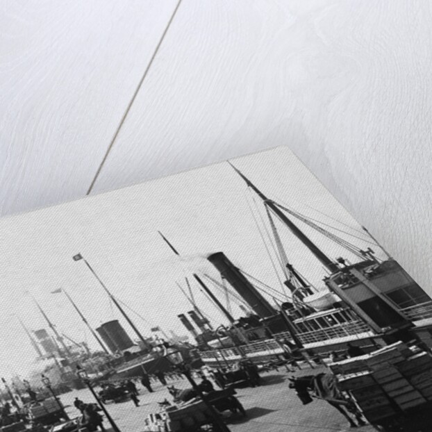 Landing Stage of Liverpool Docks by Anonymous