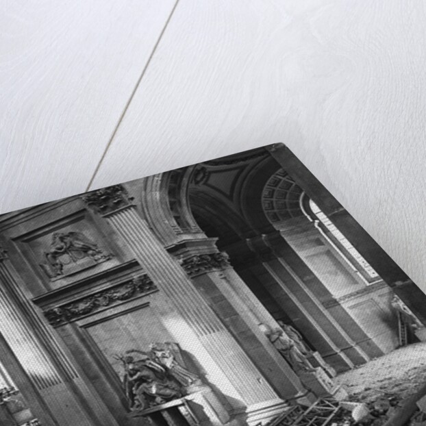 Bomb Crater at Saint Paul's Cathedral by Anonymous