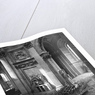 Bomb Crater at Saint Paul's Cathedral by Anonymous