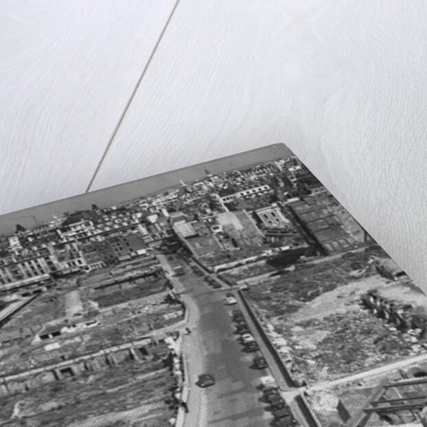 Bomb Damaged Area of London, ca. 1940 by Anonymous