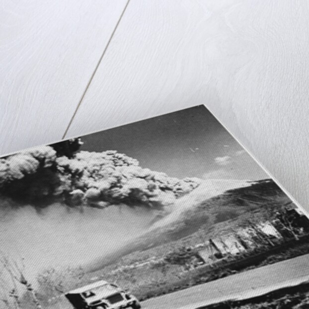 Wartime Eruption of Mount Vesuvius by Anonymous