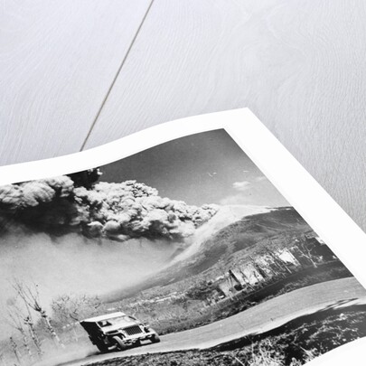 Wartime Eruption of Mount Vesuvius by Anonymous