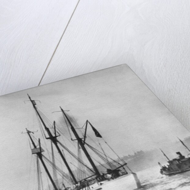 Amundsen's Vessel Returns From the Arctic by Anonymous
