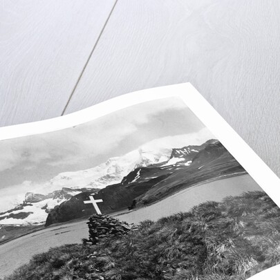 Shackleton's Grave at Grytviken by Anonymous