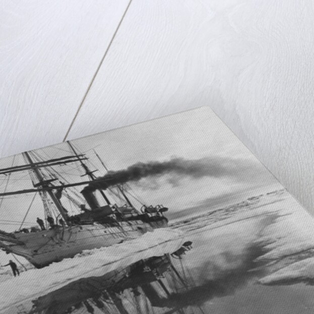 Coast Guard Cutter in Antarctica by Anonymous