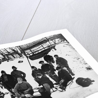 Captain Nares and Crew on Polar Expedition by Anonymous