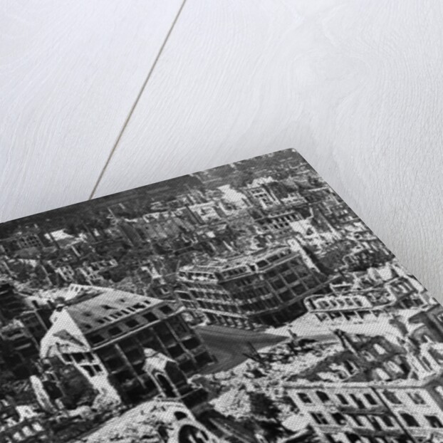 Destruction of Dresden, 1945 by Anonymous