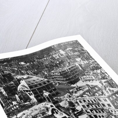 Destruction of Dresden, 1945 by Anonymous