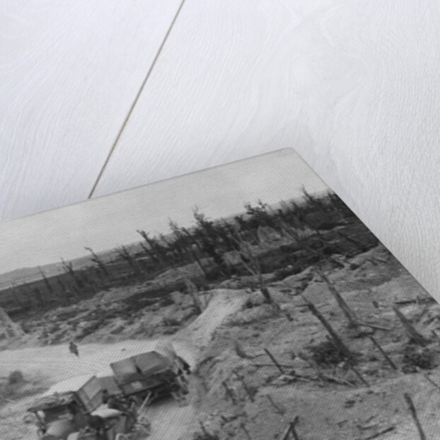 Road Through Battlefield, Western Front by Anonymous