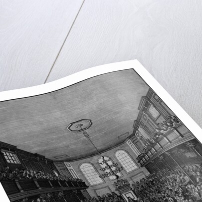 A View of the House of Commons by B. Cole