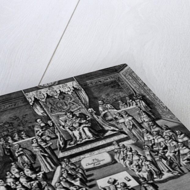 Elizabeth I Addresses House of Lords by Anonymous