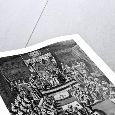 Elizabeth I Addresses House of Lords by Anonymous