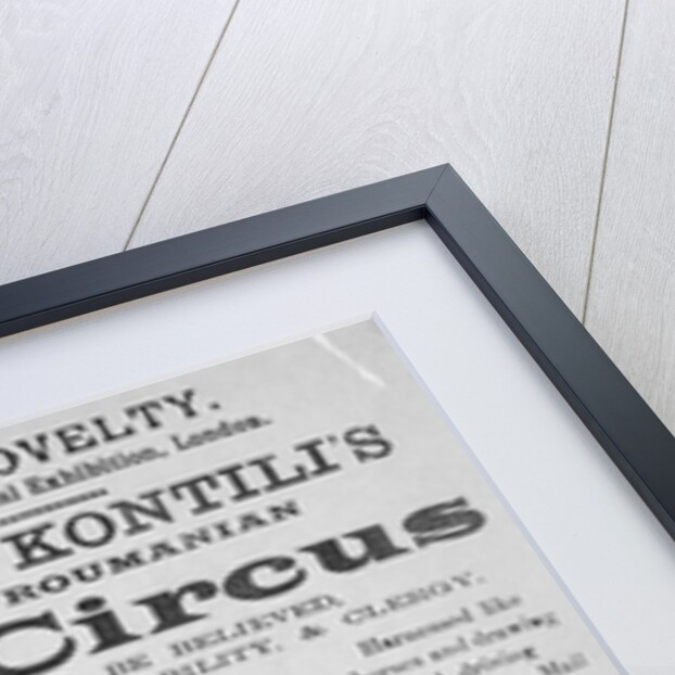 Advertisement For Flea Circus by Anonymous