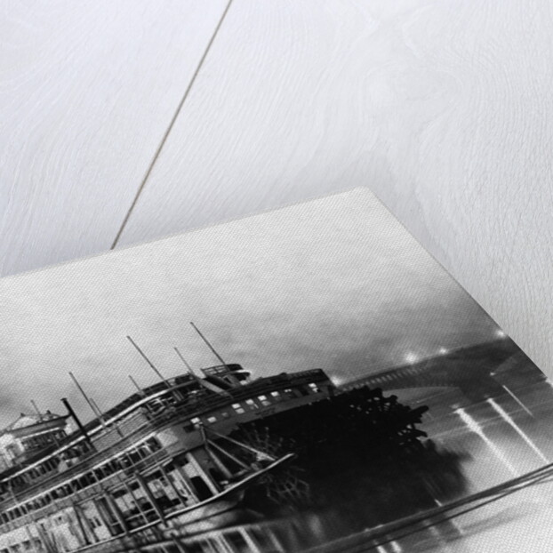 Paddlewheeler on the Mississippi by Anonymous