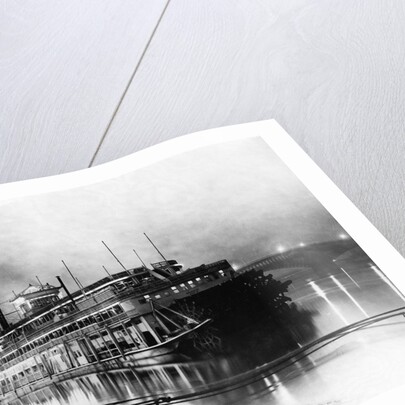 Paddlewheeler on the Mississippi by Anonymous