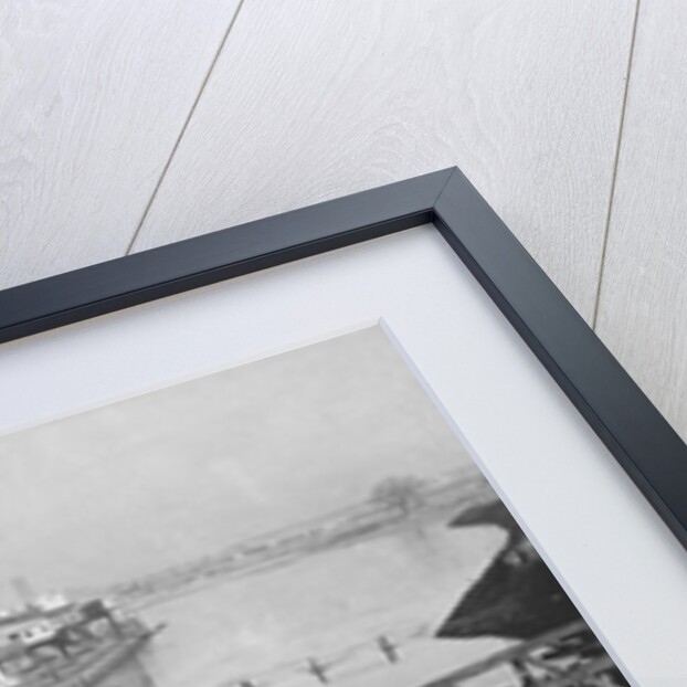 Temporary Bridge at Poznan, Poland, 1939 by Anonymous