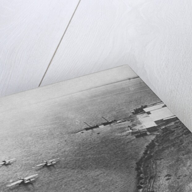 Spanish Aircraft on Moroccan Waters by Anonymous