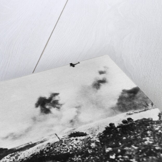 A Tank and Air Battle by Anonymous