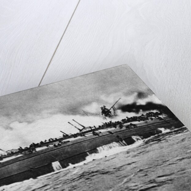 Capsize of the 'Blucher' on Dogger Bank by Anonymous