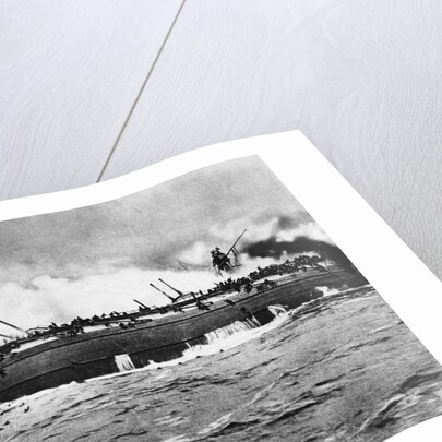 Capsize of the 'Blucher' on Dogger Bank by Anonymous